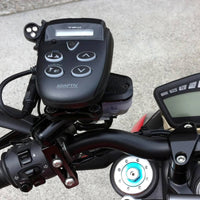 Adaptive Motorcycle Radar Detector TPX 3.0 on a bike