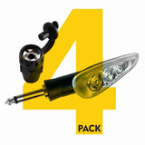4 pack CLICK'n'RIDE LED Indicators for motorcycles