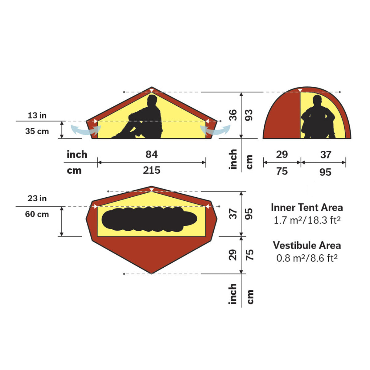 Hilleberg Enan Tent (Green) specs