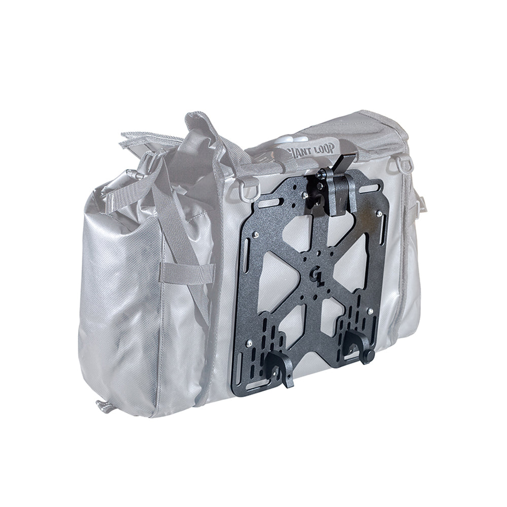 Giant Loop Pannier Mounts with luggage