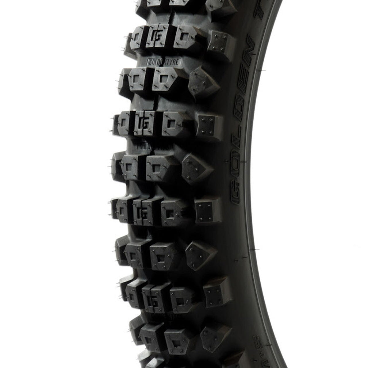 Goldentyre GT-723R Rally Super Adv Tyre 90/100-21 close up