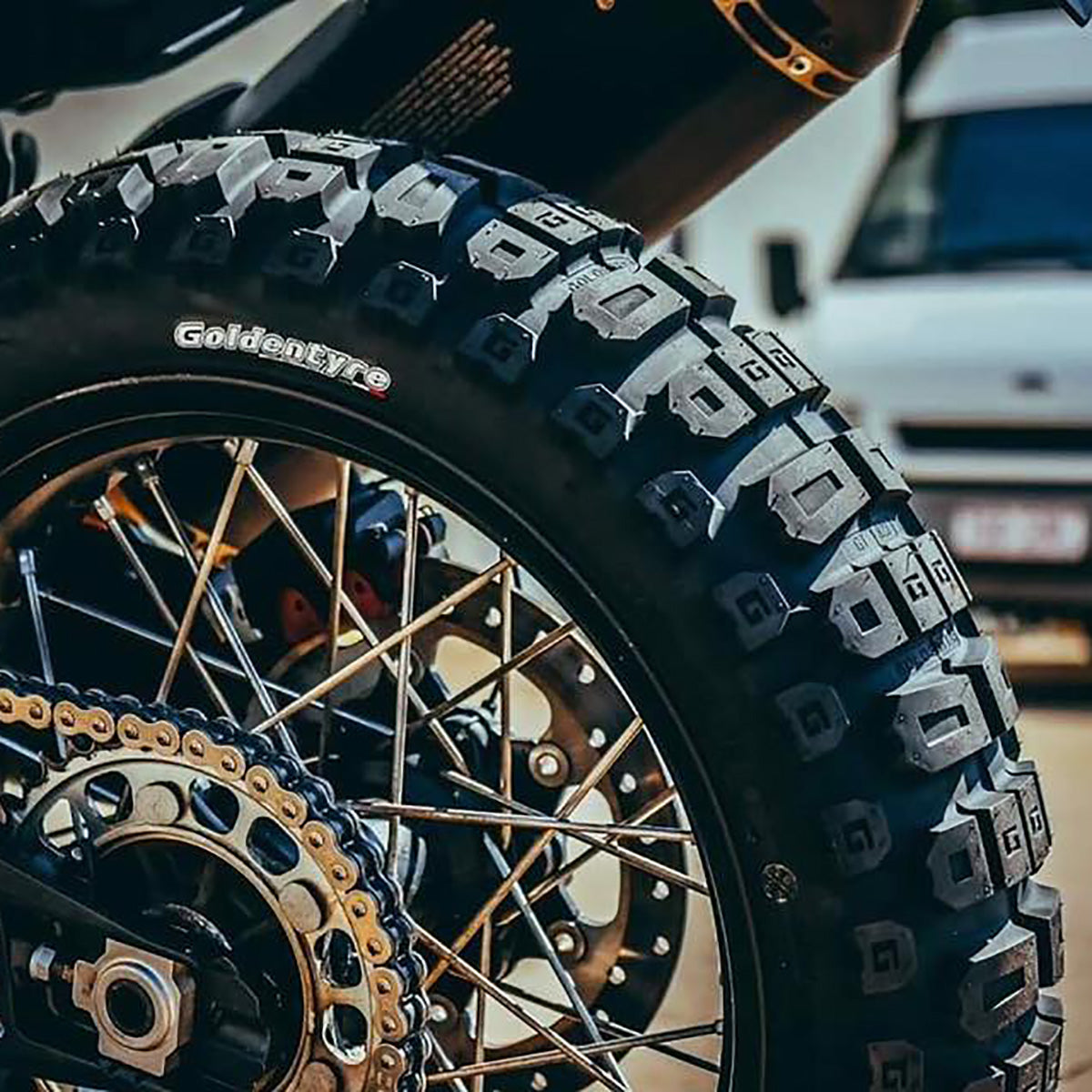 Goldentyre GT-823KH Premium Adv Tyre 150/70-18