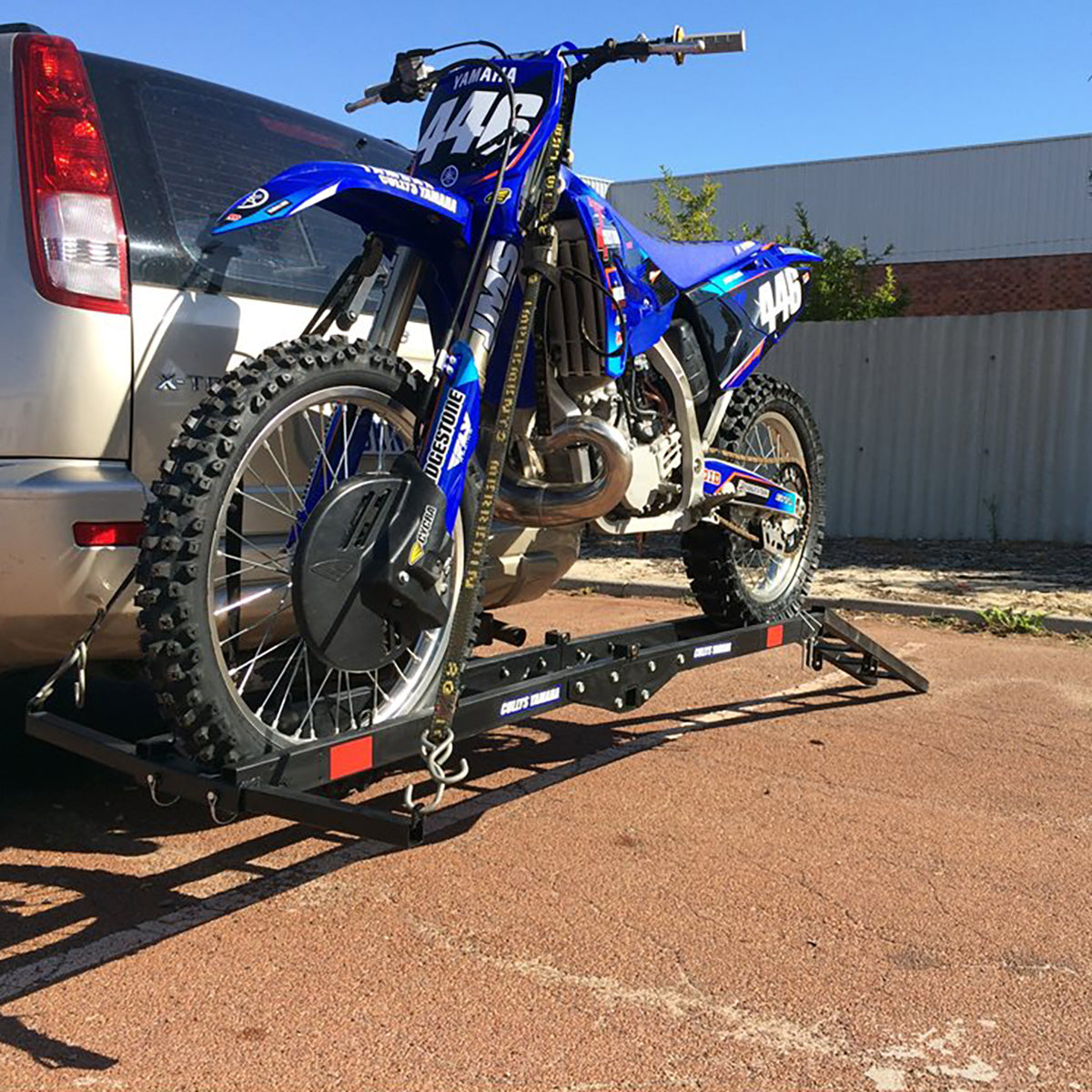 Motorcycle Hitch Carrier Reviews Rockland Motorcycle Hitch Carrier