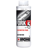 IPONE Semi-Synthetic Plus Fork Oil 5W 1 litre bottle
