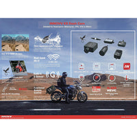 INNOVV K5 Motorcycle Dash Camera fitted to bike