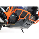KTM Bash Plate AX1627 BLK - 1290 Super ADV R/S 21-22 fitted to adventure motorbike