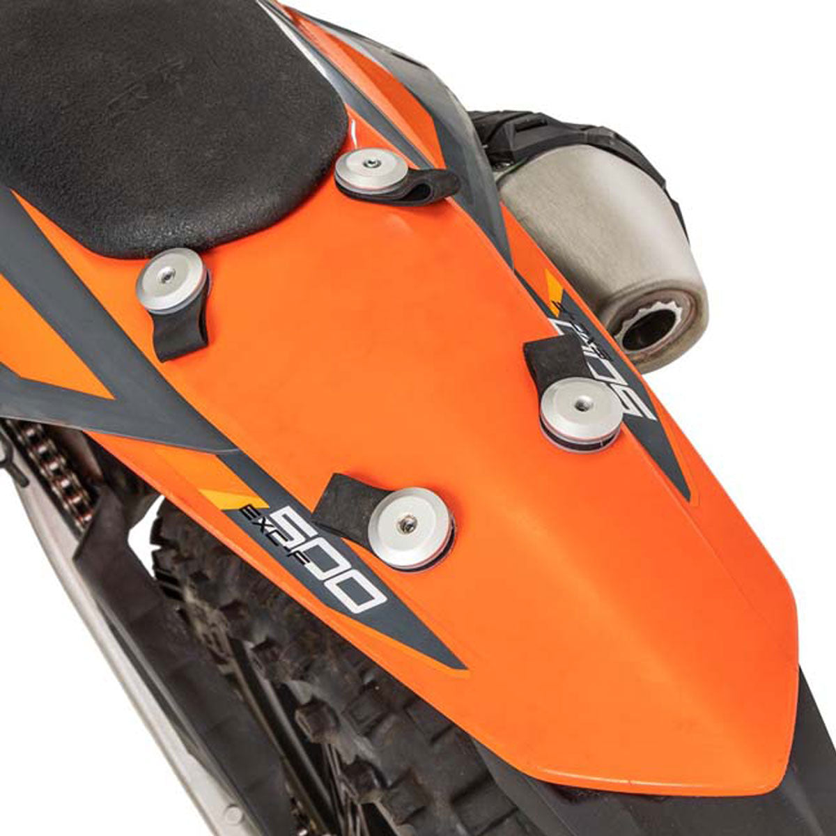 Kriega OS Rack loops fitted to rear of bike
