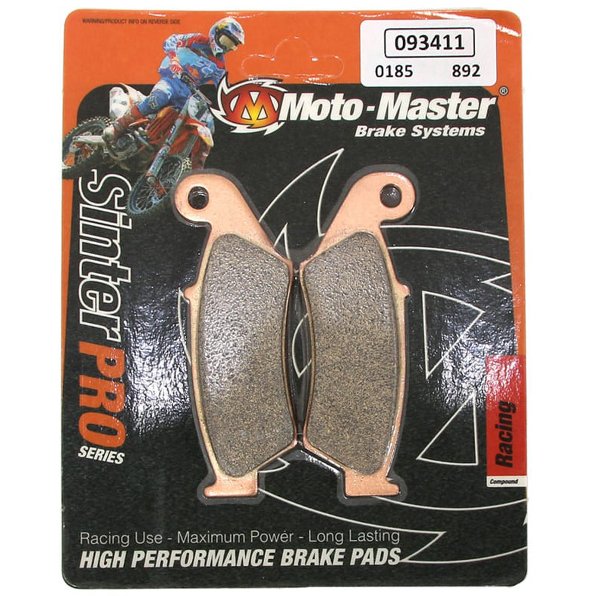 Front Brake Pads 093411 SinterPRO Aprilia, Beta, GasGas, Honda, Kawa, Suzuki, Yam