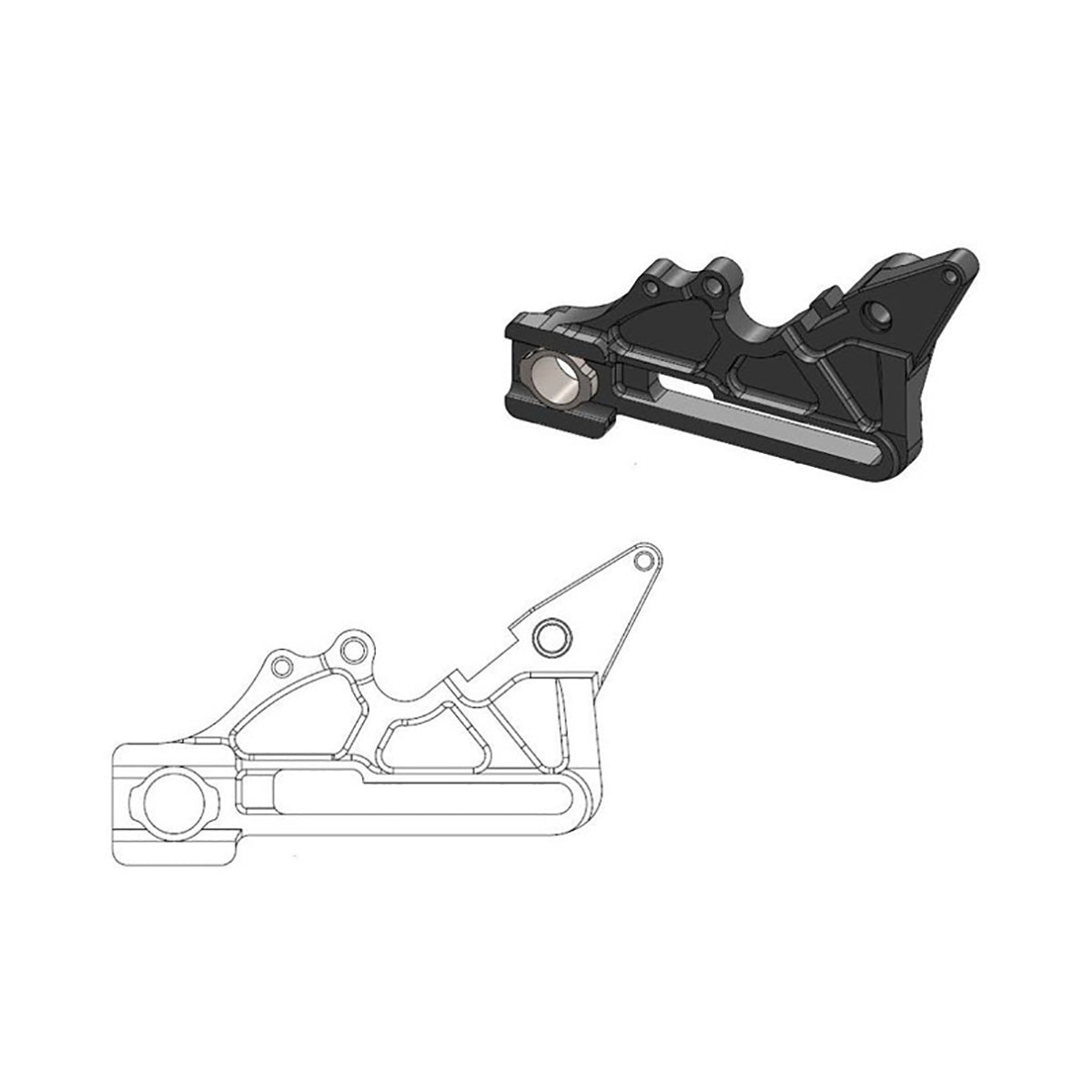 Moto-Master Oversize Rear Brake Kit (KTM, Husqvarna)