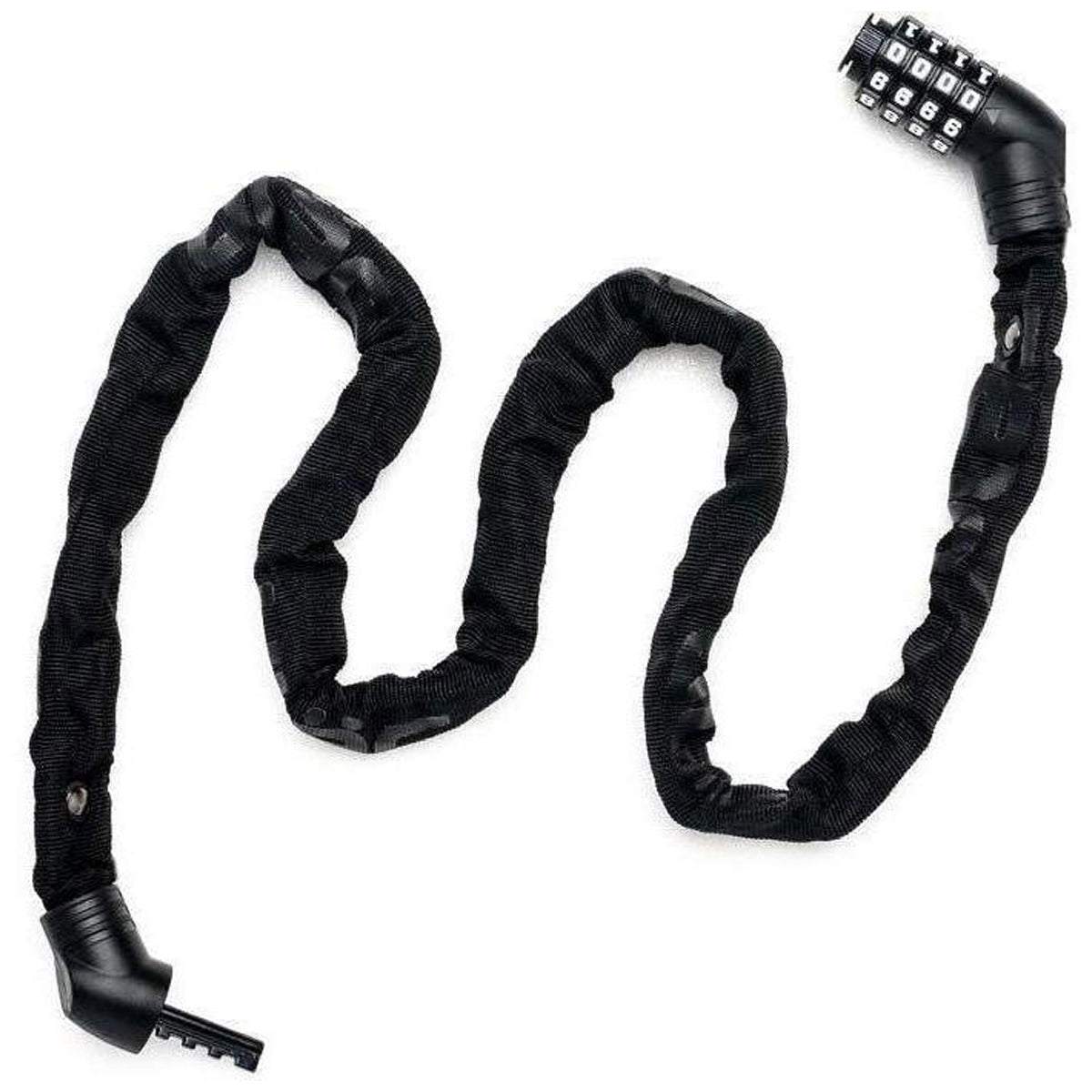 ULAC Street Fighter Chain Combo Lock 5mm x 100cm in black