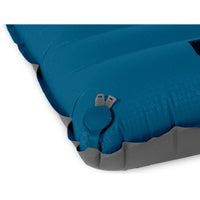 Nemo Sleeping Pad - Quasar 3D Insulated Long Wide close up inflation point