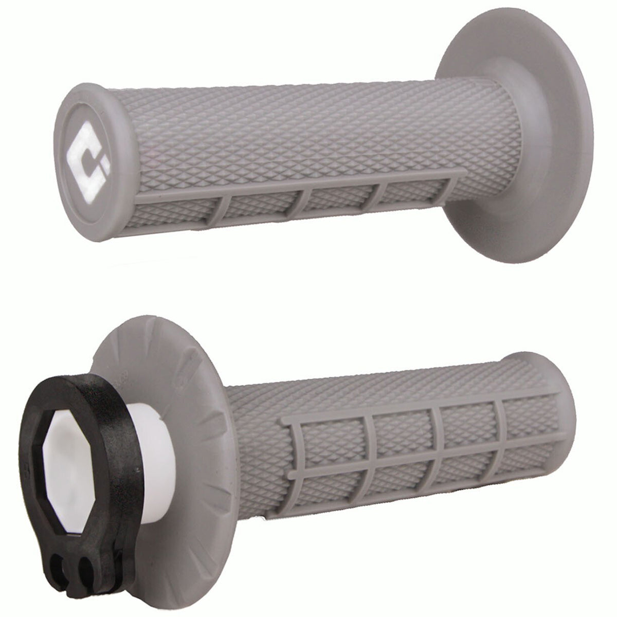 ODI MX Lock On Grips 1/2 Waffle grey