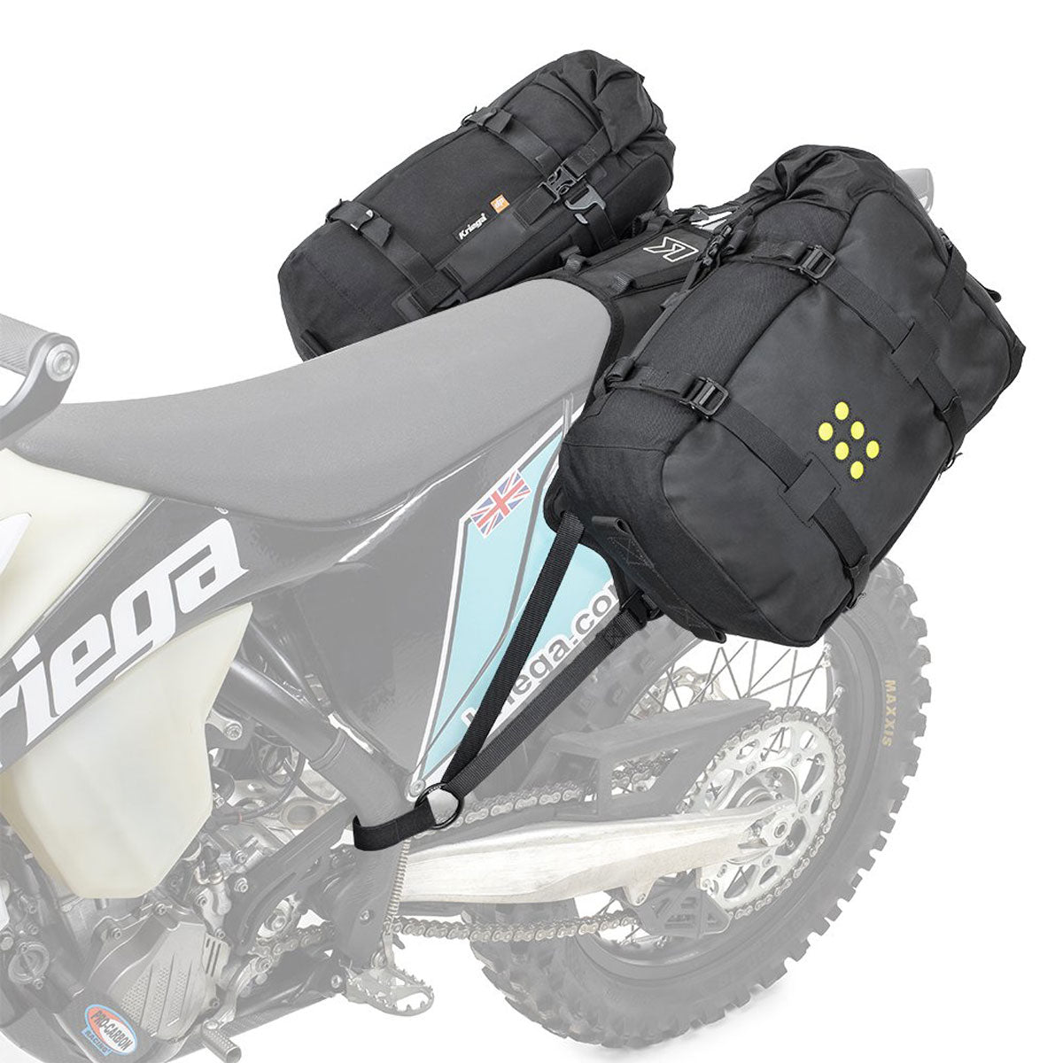 Side bags set - KTM EXC Baja - Carbon Fox