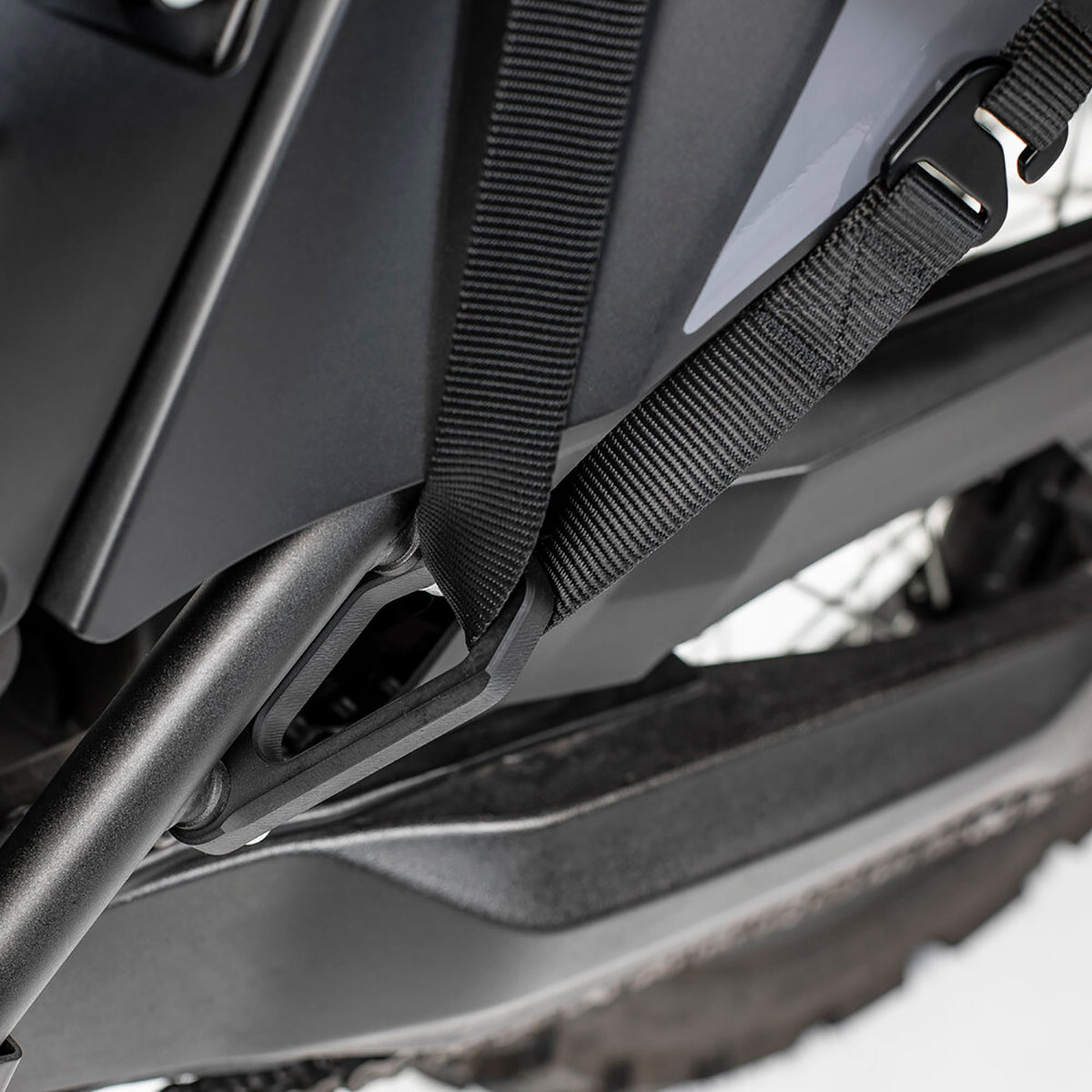 Kriega OS-Footrest Eliminator (Yamaha T7) close up