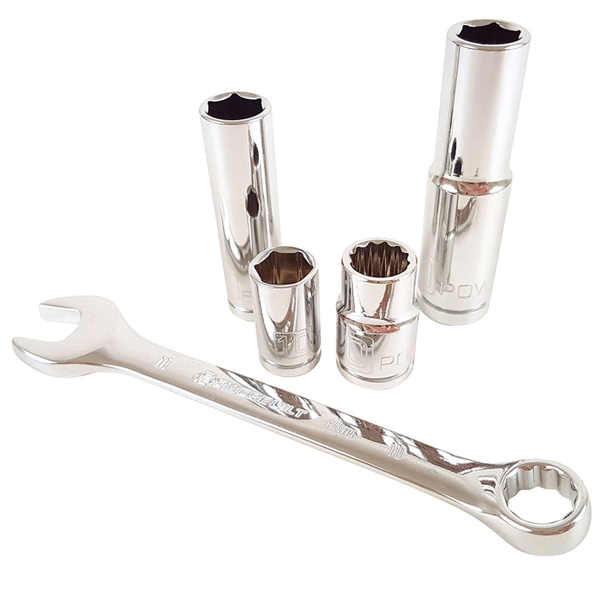 Powerbuilt Where’s my 10mm? 5pc Sockets & Spanner Set