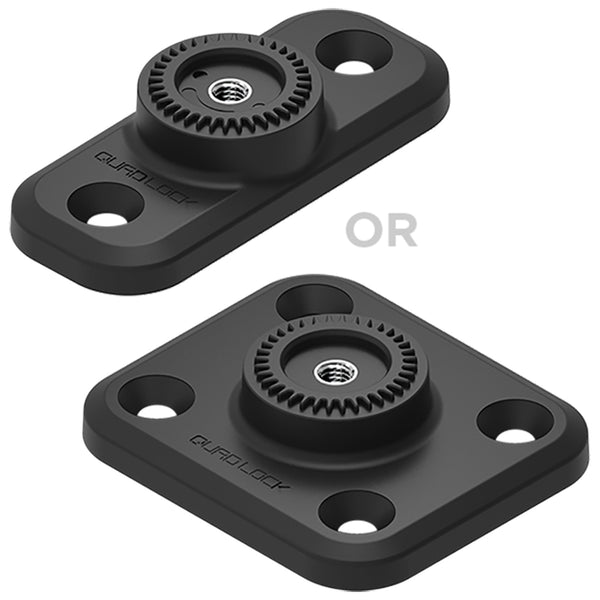 BASE À TIGE FILETÉE QUAD LOCK 360 - M8 - Fixation Sécurisée Pour Smartphone Vélo Moto