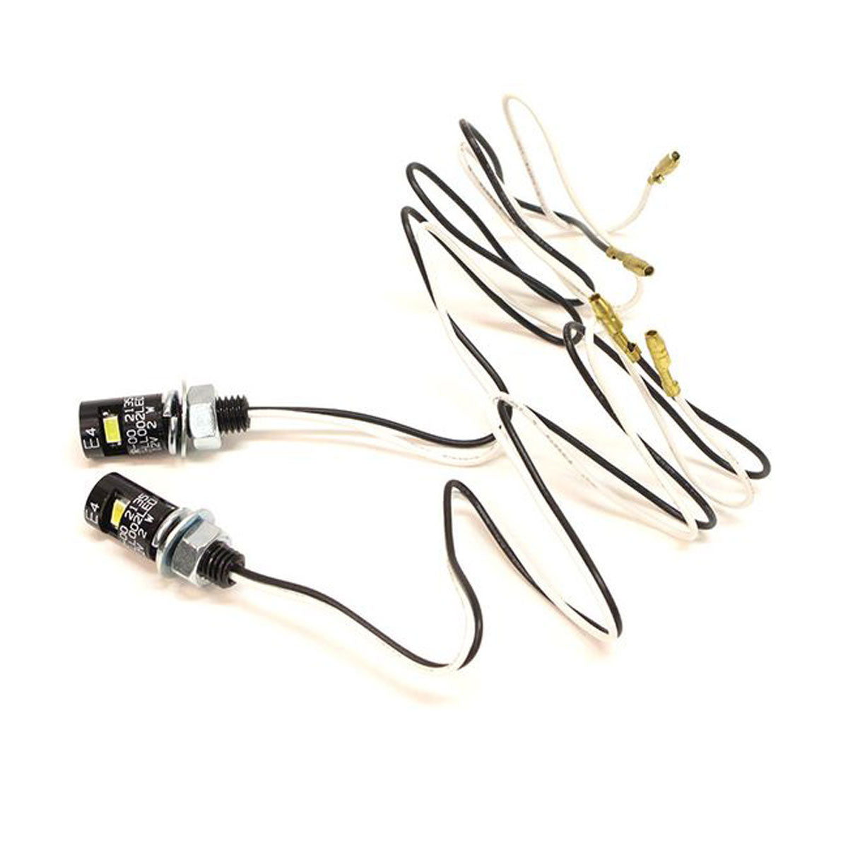 Number Plate LED Bolt Light x 2