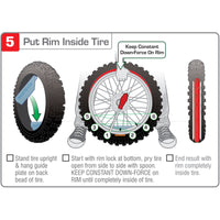 TUbliss installation - put rim inside tyre