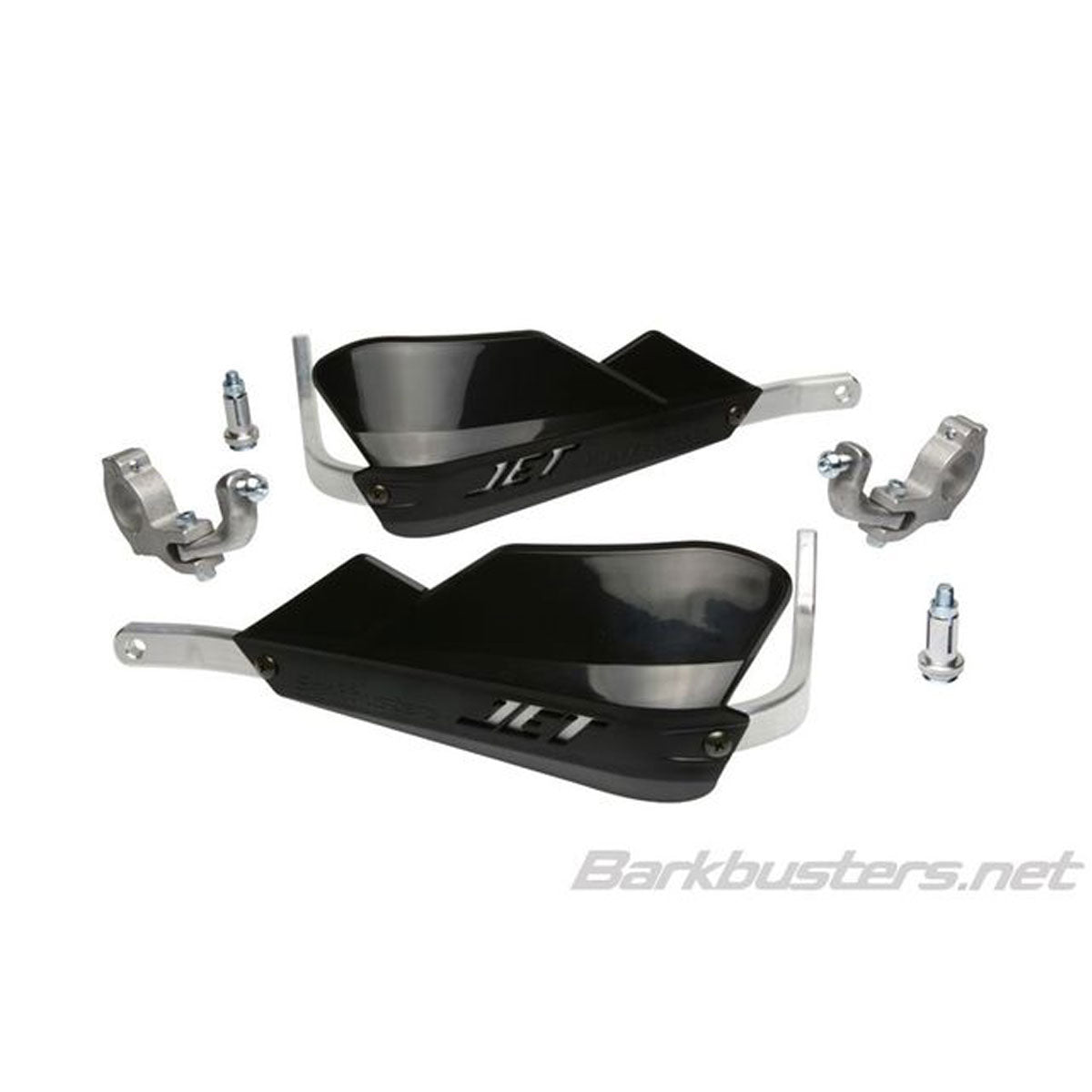 Barkbusters Jet Handguards Black Full Tapered Kit