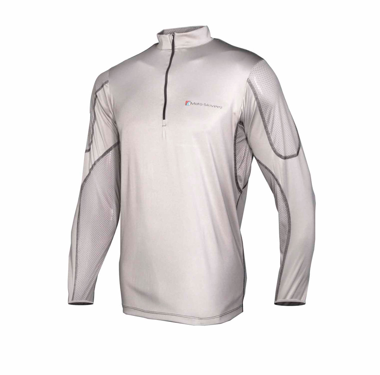 Moto-Skiveez Technical Riding Shirt light grey