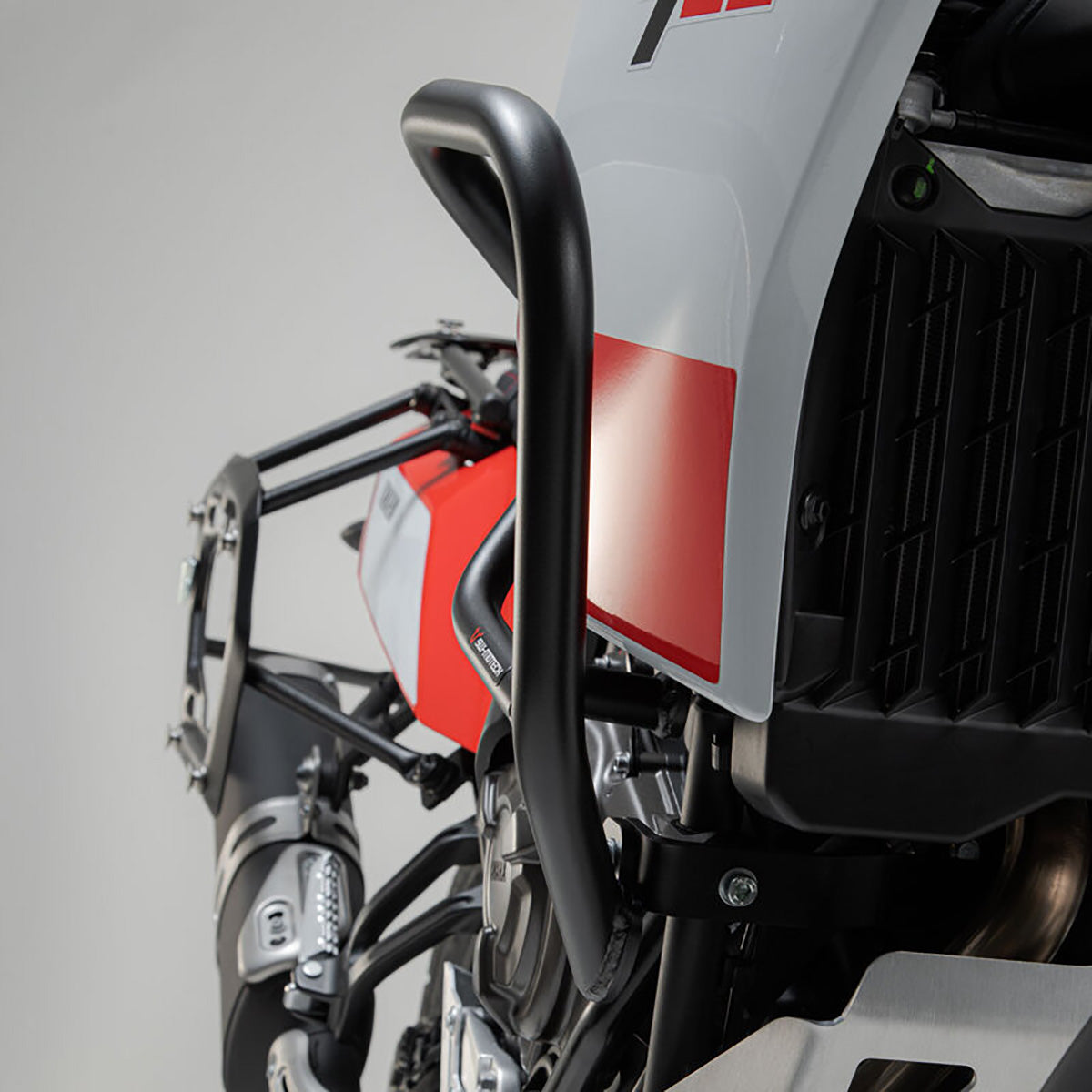 SW Motech Crash Bars for Yamaha Tenere 700 view from the front