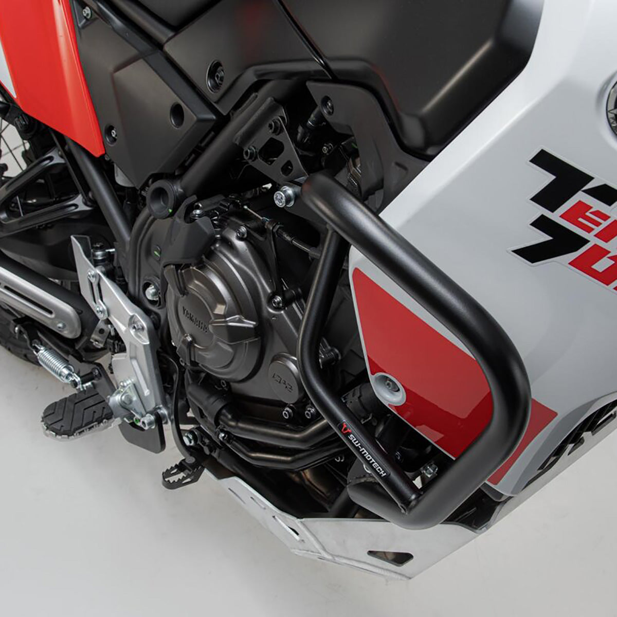 SW Motech Crash Bars for Yamaha Tenere 700 on the bike top down