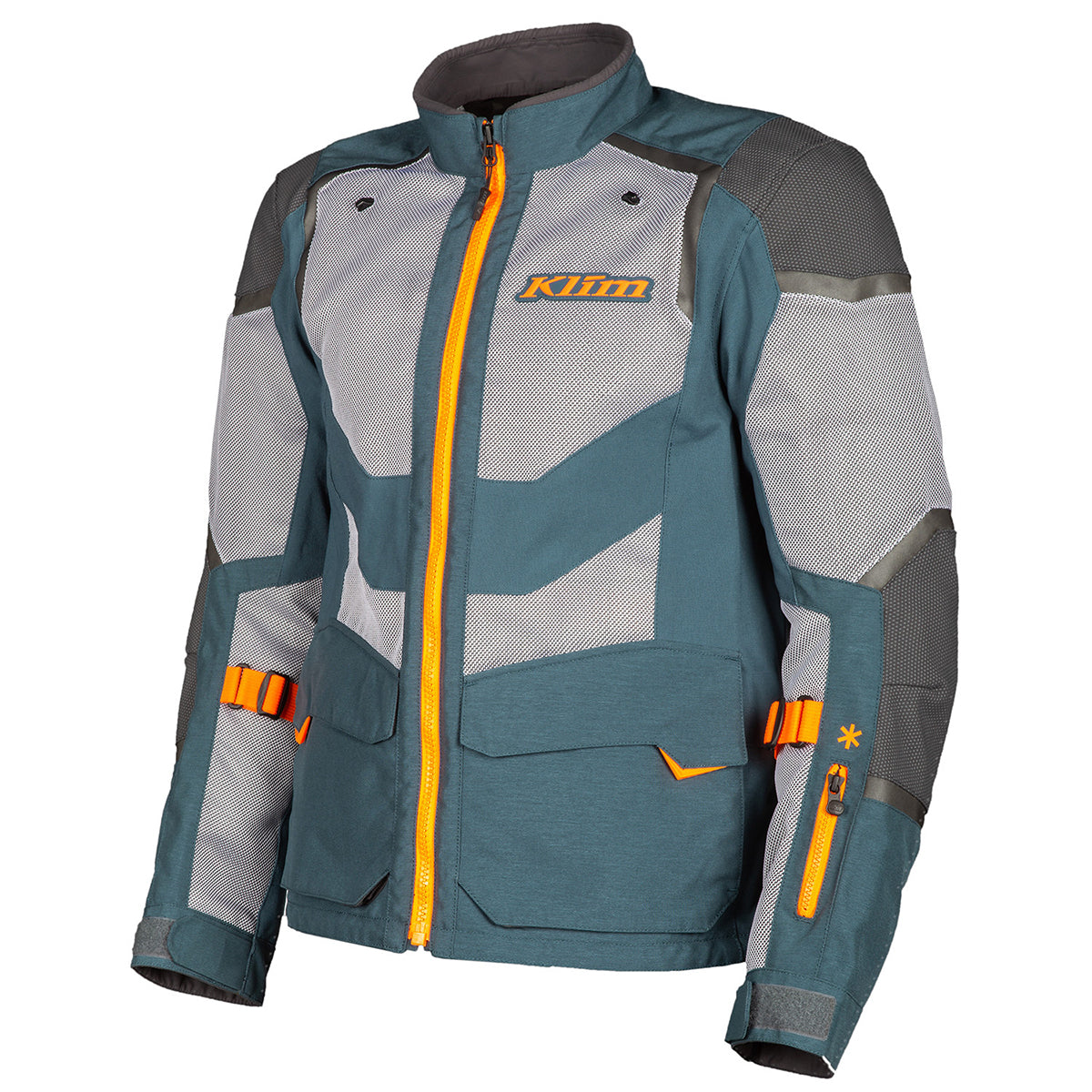 Klim Baja S4 Jacket petrol strike orange