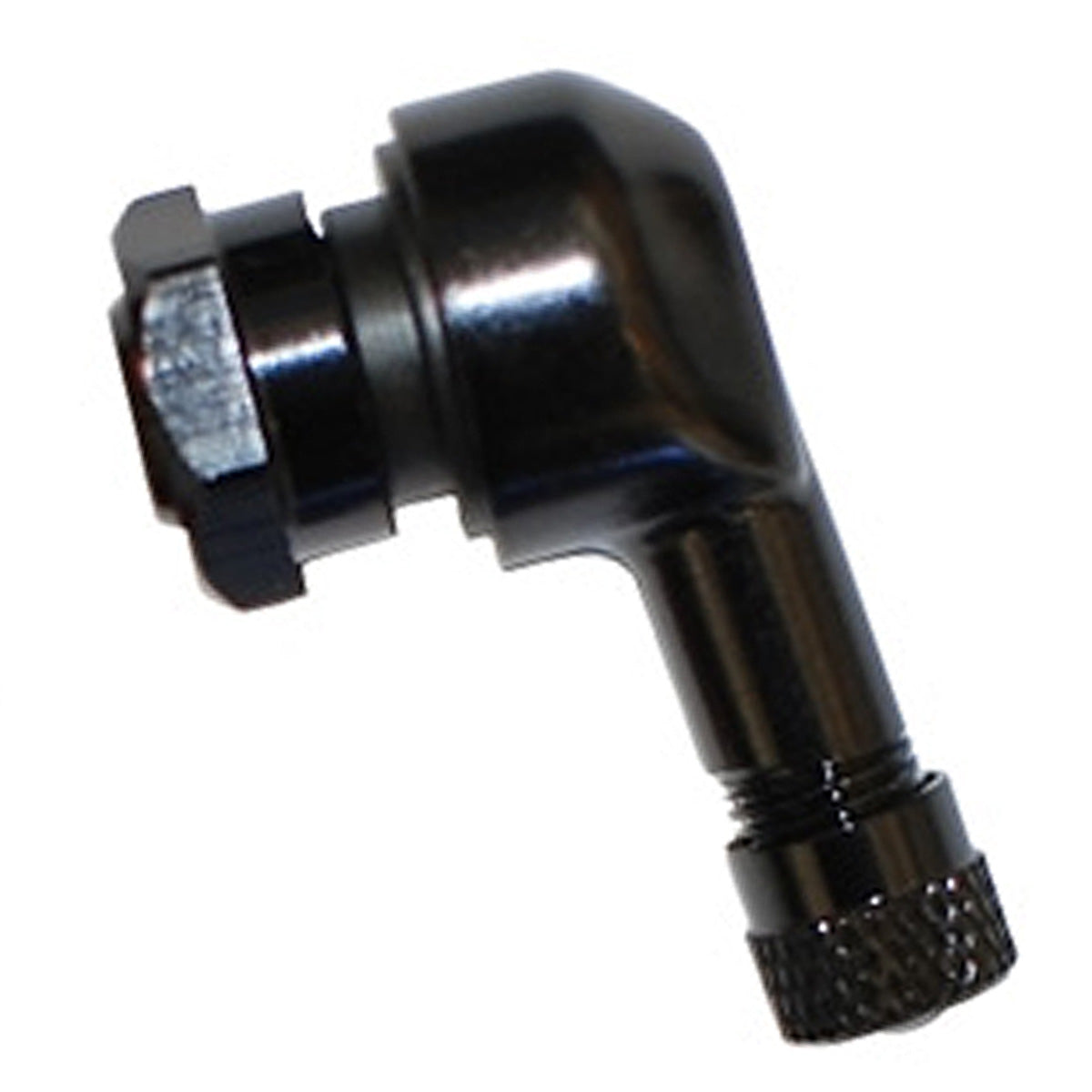 90º Tubeless Valve Alloy (pair) black