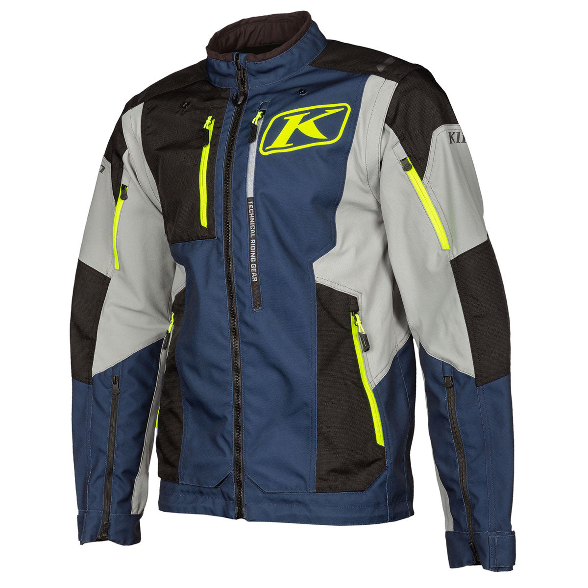 Klim Dakar Jacket (series #2) in blue front view