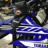 Buckin’ Roll Tank Bag fitted to a Yamaha WR450F