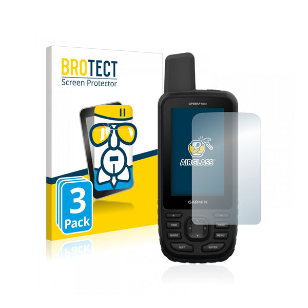 BROTECT AirGlass Screen Protector 3 Pack (Garmin GPSMAP 66 series)