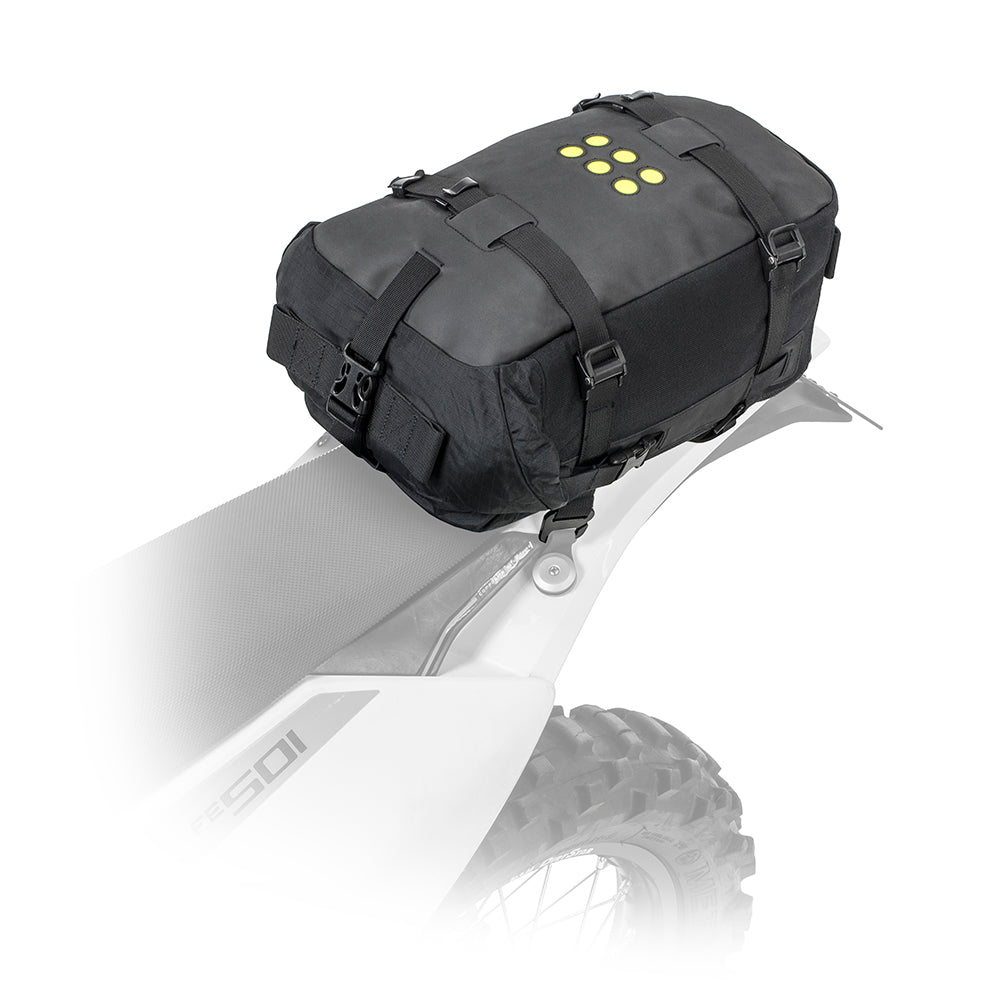 Kriega OS-12 Adventure Pack fitted to bike