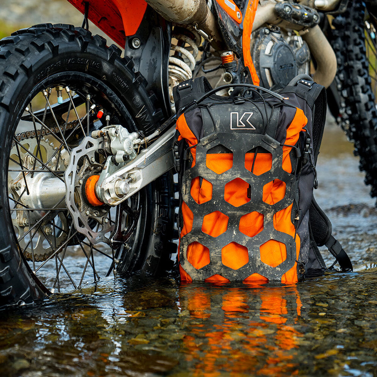 Kriega Trail 18 Backpack in use