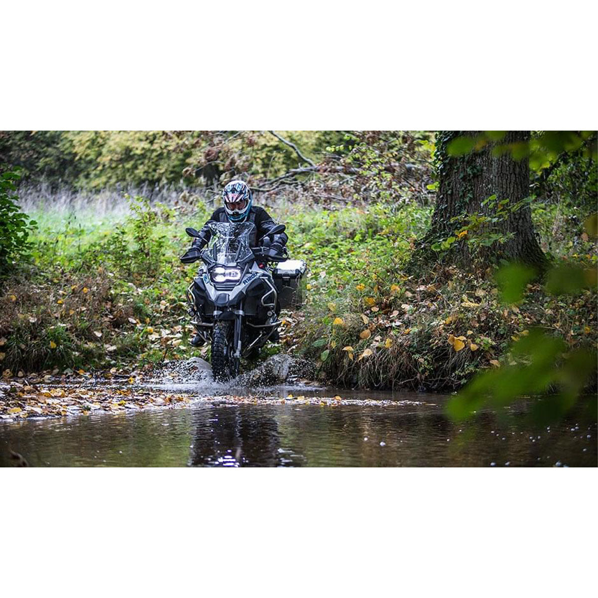 Michelin Anakee Wild Tyre 110/80-19 in use on the trails
