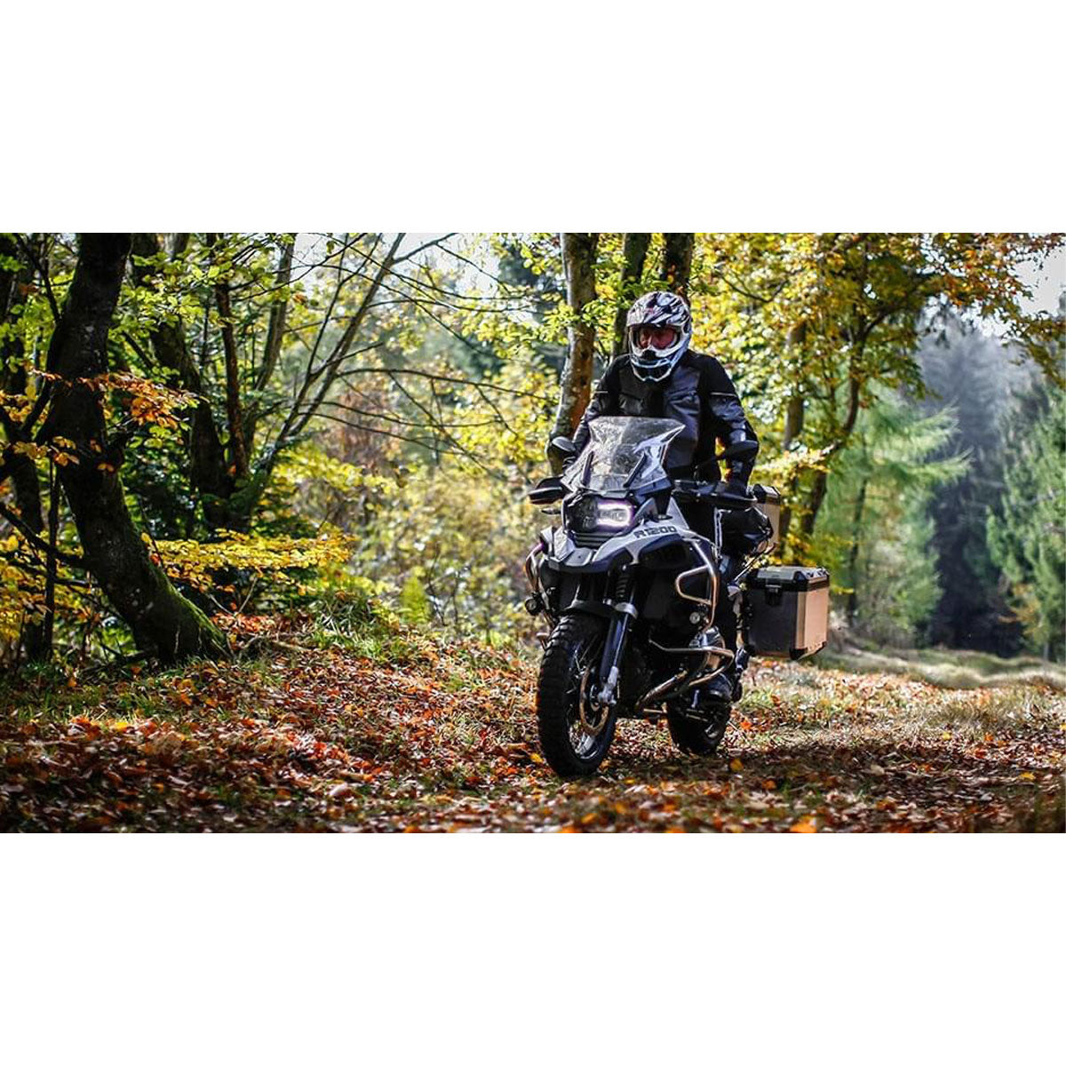 Michelin Anakee Wild Tyre 110/80-19 in use on the trails