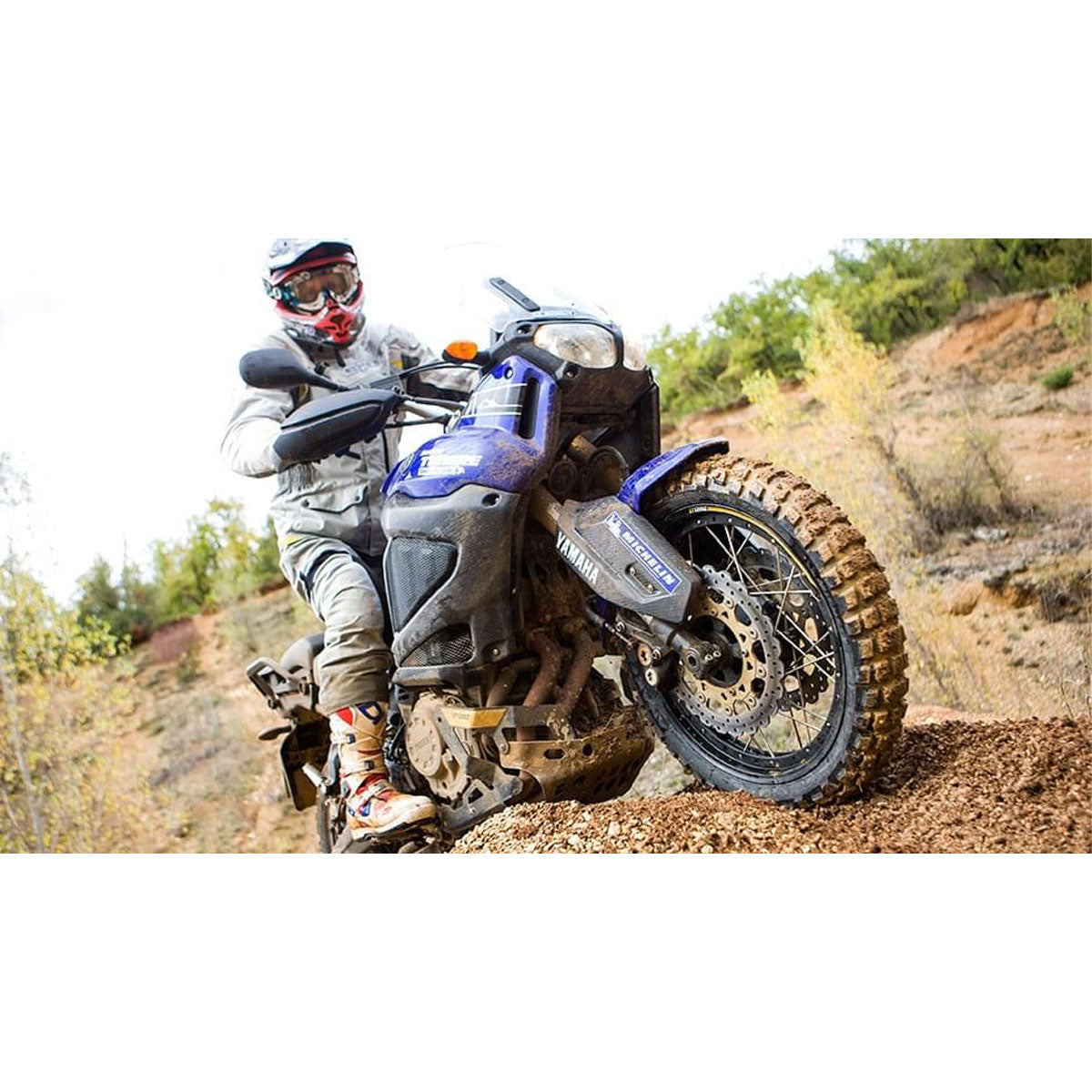 Michelin Anakee Wild Tyre 110/80-19 in use