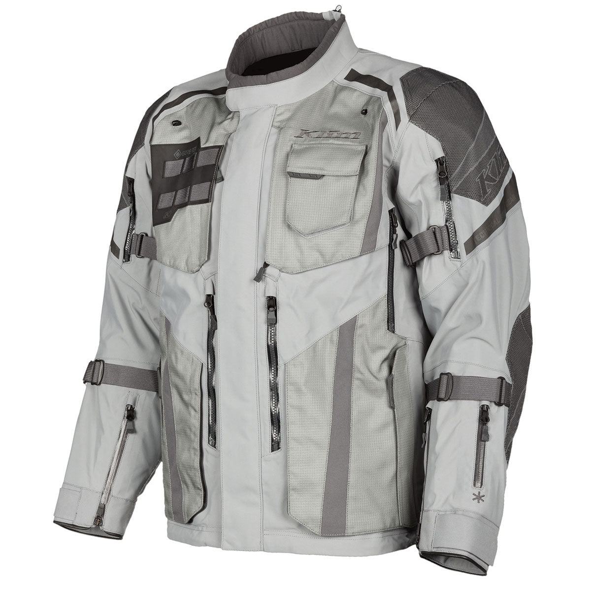 Klim Badlands Pro Jacket (series #3)  grey front view