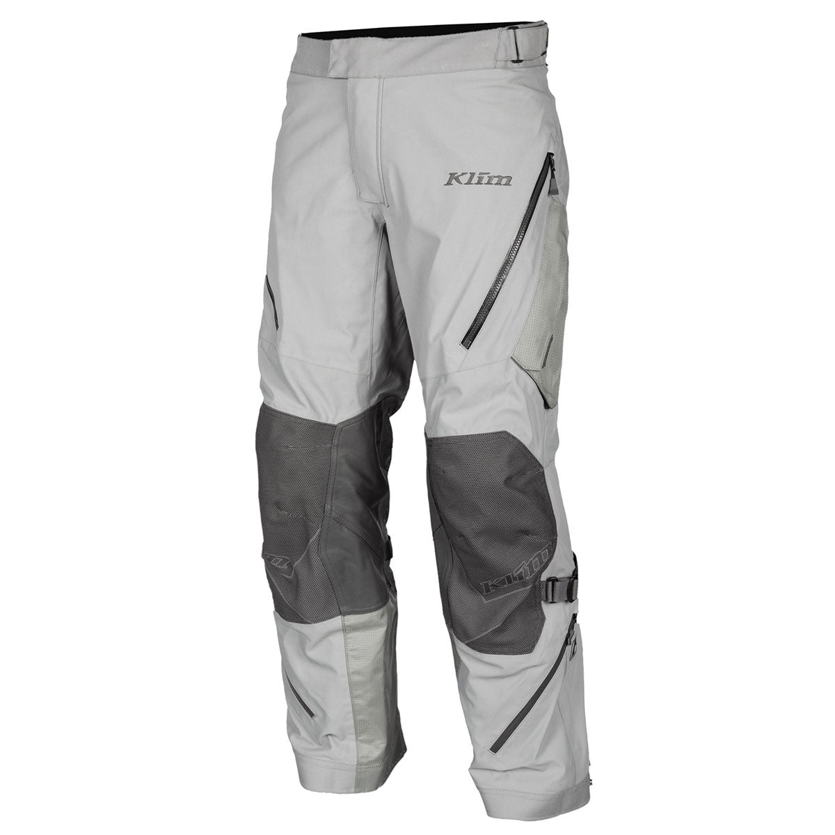 Klim Badlands Pro Pants (series #3) in light grey front view