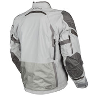 Klim Badlands Pro Jacket (series #3)  grey rear  view