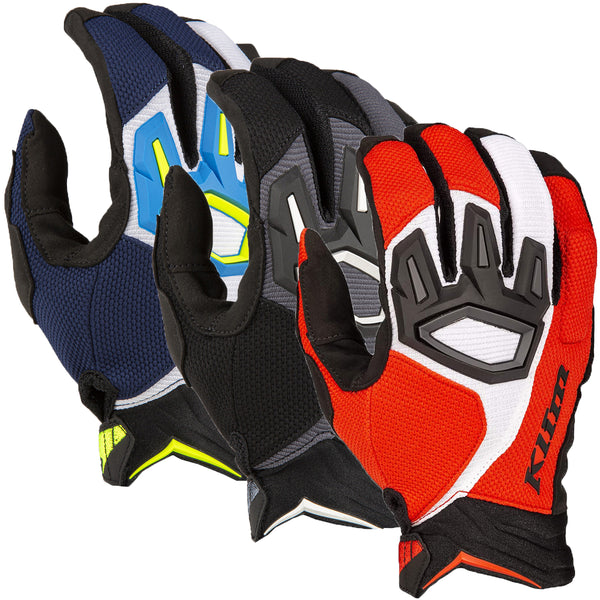Klim Dakar Gloves (series #3) in various colours