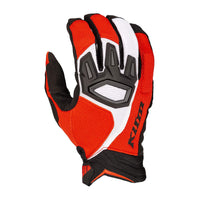 Klim Dakar Gloves (series #3) in red