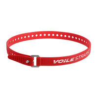 Voile Straps - Aluminium Buckles (25") red